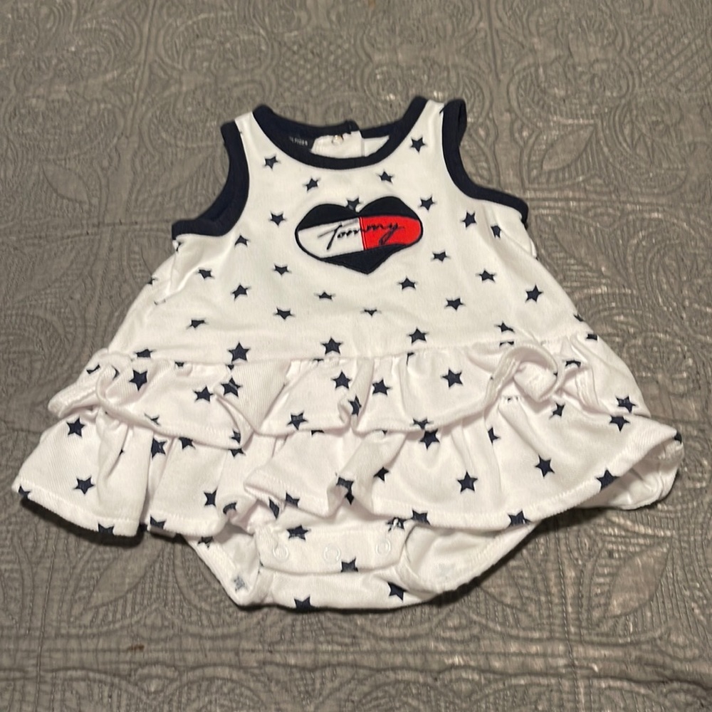 Tommy Hilfiger baby Onesie size 3/6 months